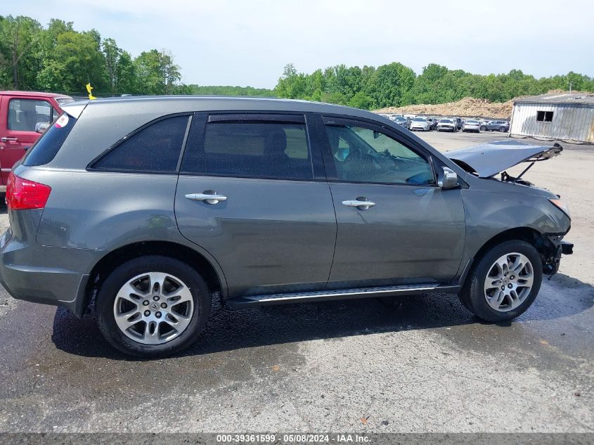 2008 Acura Mdx Technology Package VIN: 2HNYD28338H513648 Lot: 39361599