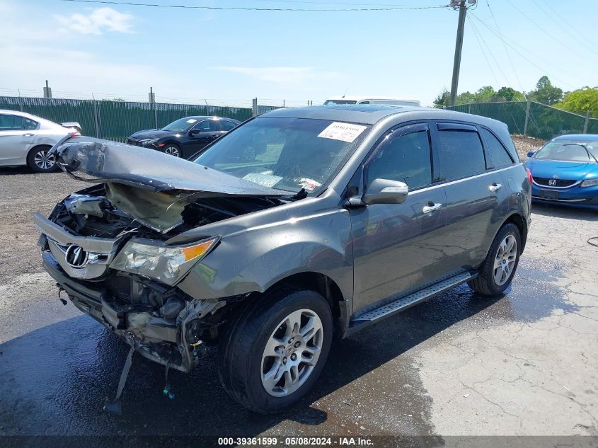 2008 Acura Mdx Technology Package VIN: 2HNYD28338H513648 Lot: 39361599