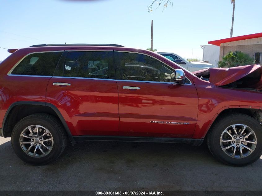 2014 Jeep Grand Cherokee Limited VIN: 1C4RJEBGXEC152059 Lot: 39361603