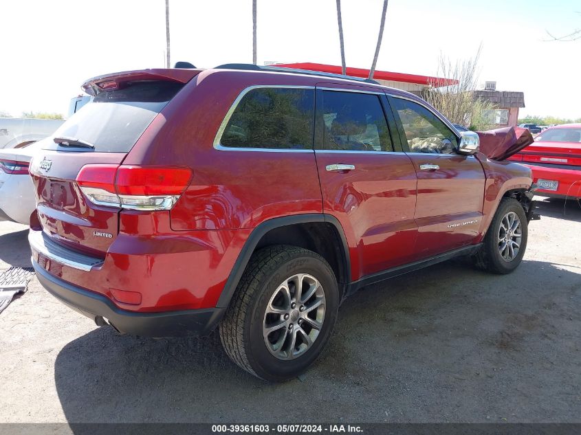 2014 Jeep Grand Cherokee Limited VIN: 1C4RJEBGXEC152059 Lot: 39361603