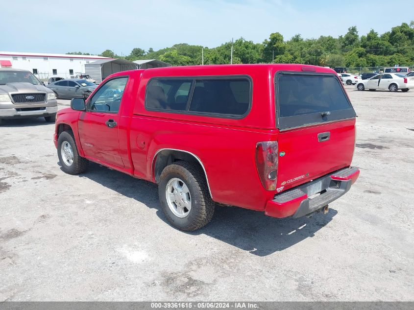 1GCCS146558253531 | 2005 CHEVROLET COLORADO