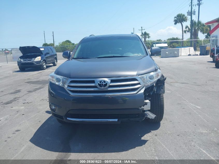 2013 Toyota Highlander Limited V6 VIN: 5TDYK3EH7DS125349 Lot: 39361623