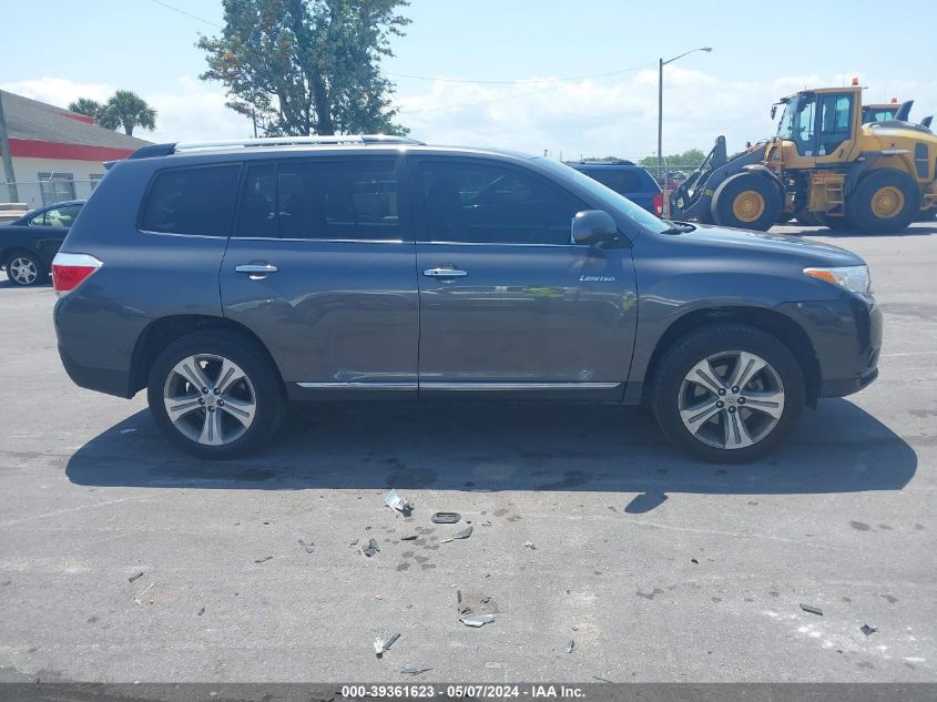 2013 TOYOTA HIGHLANDER LIMITED V6 - 5TDYK3EH7DS125349