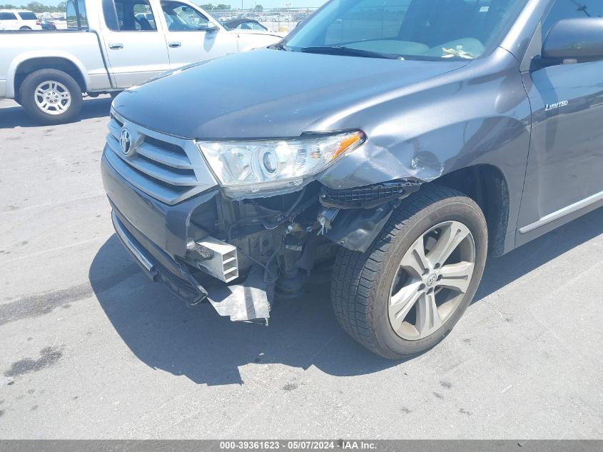 2013 TOYOTA HIGHLANDER LIMITED V6 - 5TDYK3EH7DS125349