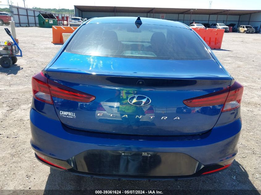 2020 Hyundai Elantra Sel VIN: 5NPD84LF7LH583577 Lot: 39361624