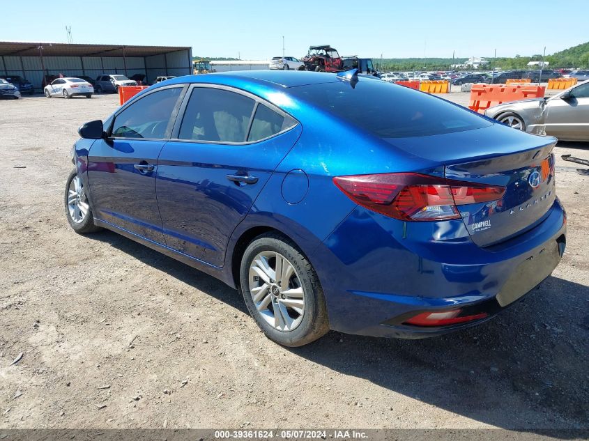 2020 Hyundai Elantra Sel VIN: 5NPD84LF7LH583577 Lot: 39361624