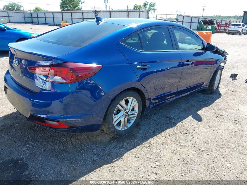 2020 Hyundai Elantra Sel VIN: 5NPD84LF7LH583577 Lot: 39361624