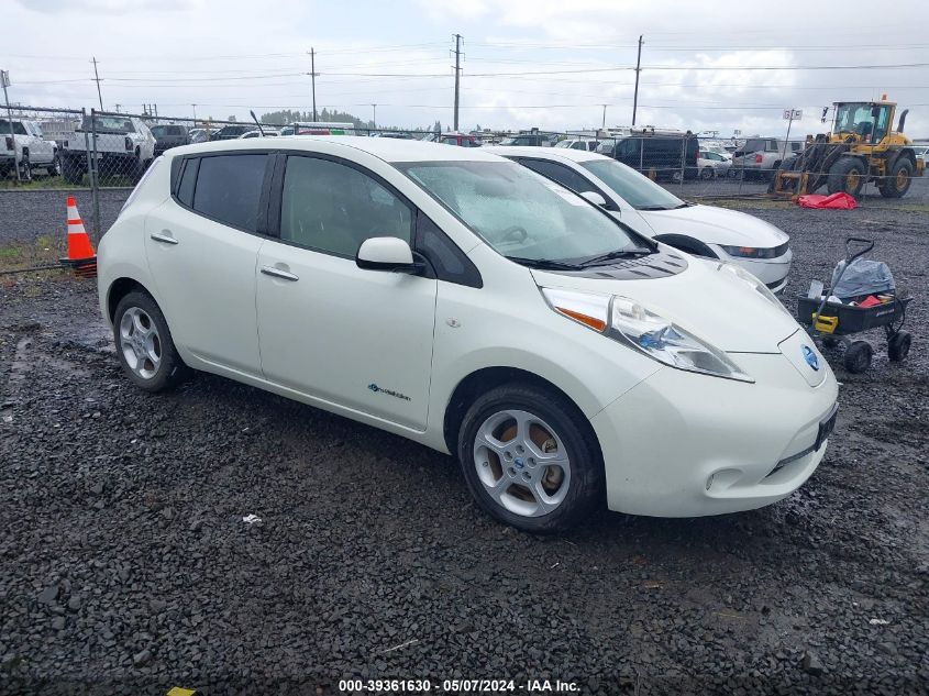 2011 Nissan Leaf Sl VIN: JN1AZ0CP9BT008363 Lot: 39361630