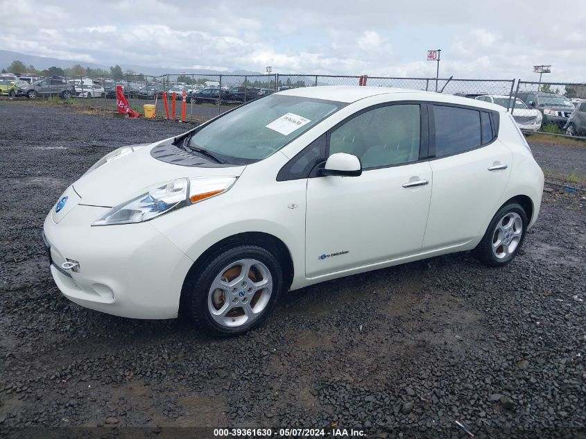 2011 Nissan Leaf Sl VIN: JN1AZ0CP9BT008363 Lot: 39361630