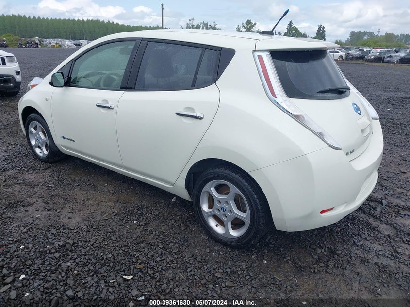 2011 Nissan Leaf Sl VIN: JN1AZ0CP9BT008363 Lot: 39361630