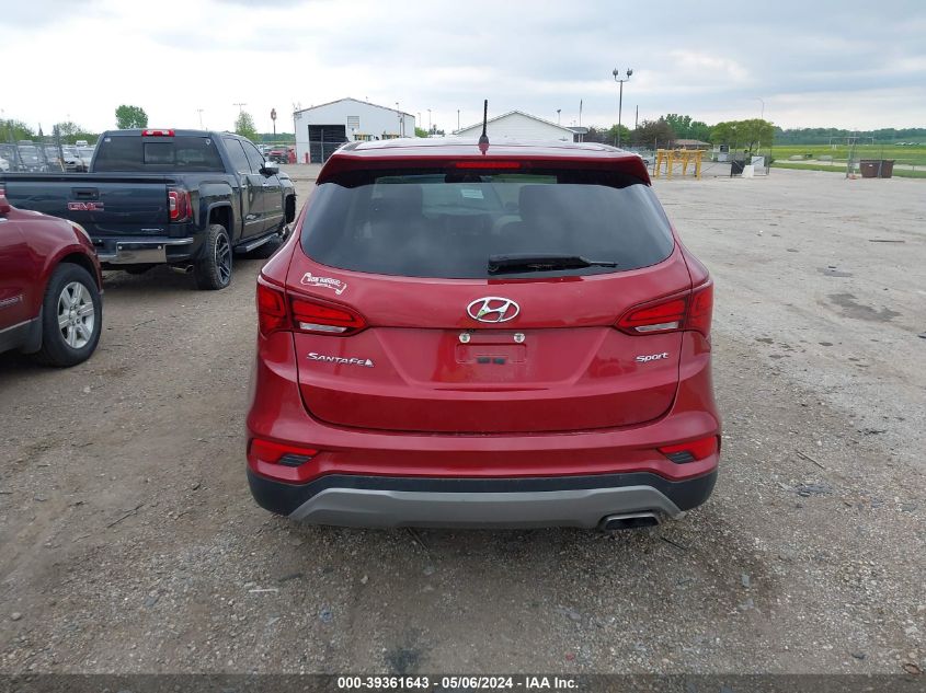 2018 Hyundai Santa Fe Sport 2.4L VIN: 5XYZT3LB5JG530683 Lot: 39361643