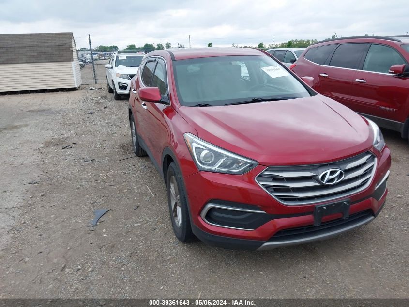 2018 Hyundai Santa Fe Sport 2.4L VIN: 5XYZT3LB5JG530683 Lot: 39361643