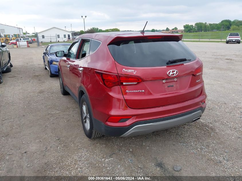 2018 HYUNDAI SANTA FE SPORT 2.4L - 5XYZT3LB5JG530683