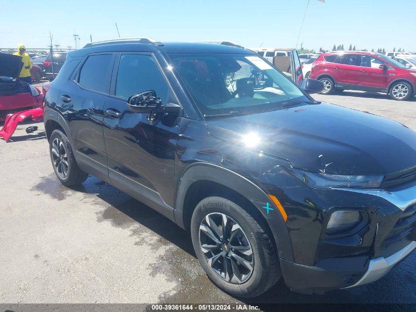 2022 Chevrolet Trailblazer Awd Lt VIN: KL79MRSL6NB136360 Lot: 39361644