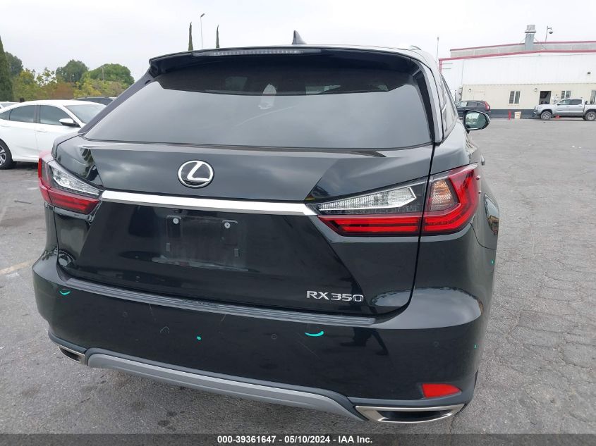 2020 Lexus Rx 350 VIN: 2T2HZMAA8LC156509 Lot: 39361647