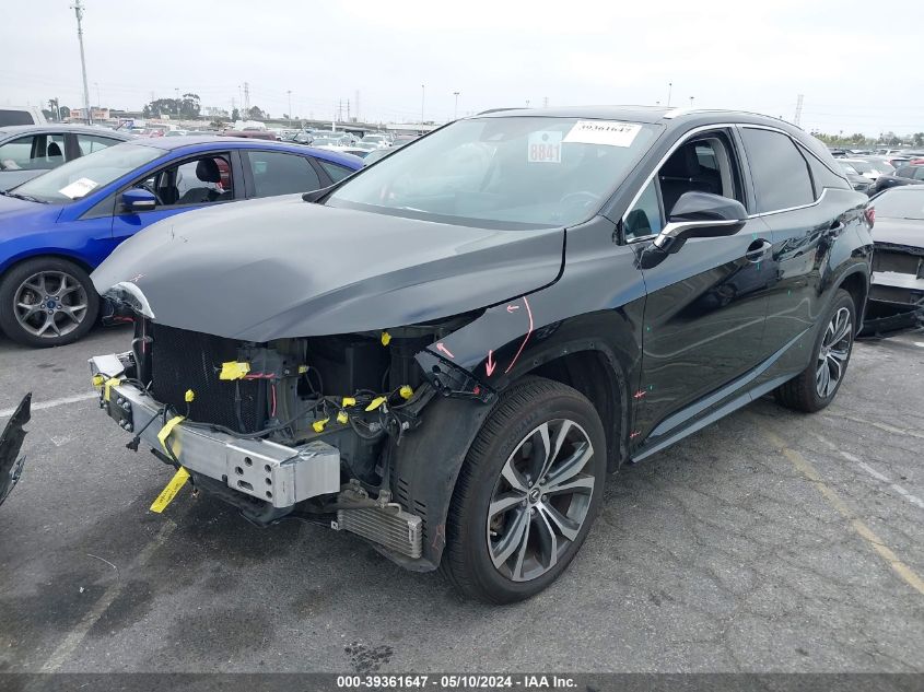 2020 Lexus Rx 350 VIN: 2T2HZMAA8LC156509 Lot: 39361647