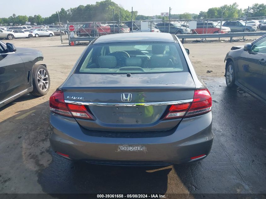 2013 Honda Civic Lx VIN: 2HGFB2F56DH560420 Lot: 39361658