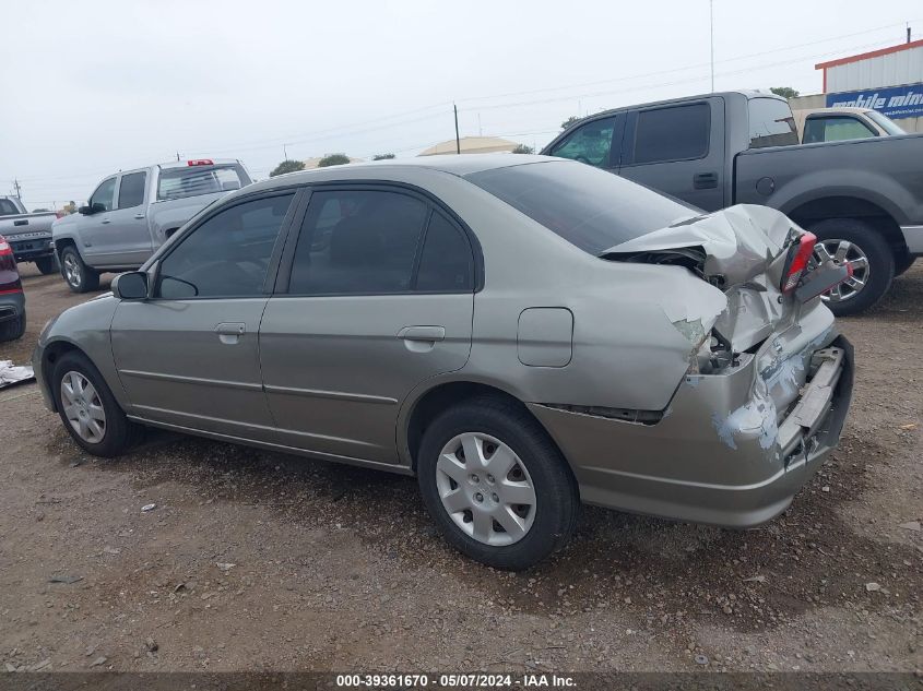 2005 Honda Civic Lx VIN: 2HGES16505H582307 Lot: 39361670