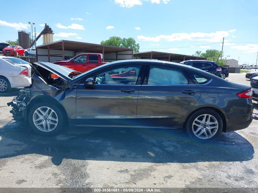 2016 Ford Fusion Se VIN: 3FA6P0H73GR266930 Lot: 39361681