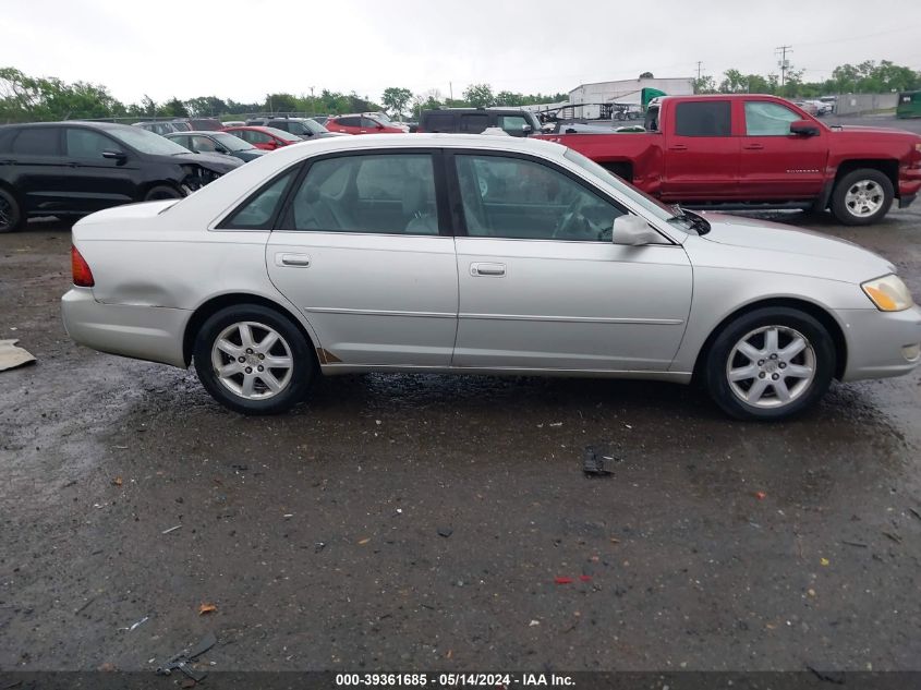 2000 Toyota Avalon Xls VIN: 4T1BF28B7YU054081 Lot: 39361685