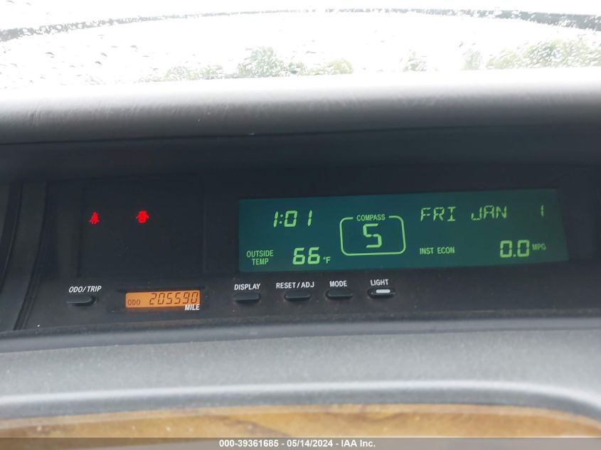 2000 Toyota Avalon Xls VIN: 4T1BF28B7YU054081 Lot: 39361685