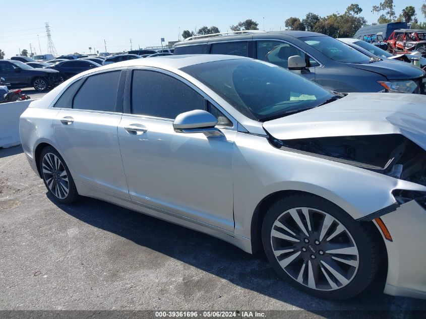 2017 Lincoln Mkz Reserve VIN: 3LN6L5E94HR663715 Lot: 39361696