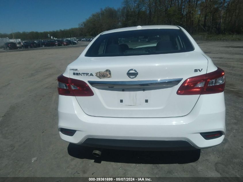 2016 Nissan Sentra Sv VIN: 3N1AB7AP3GY308768 Lot: 39361699