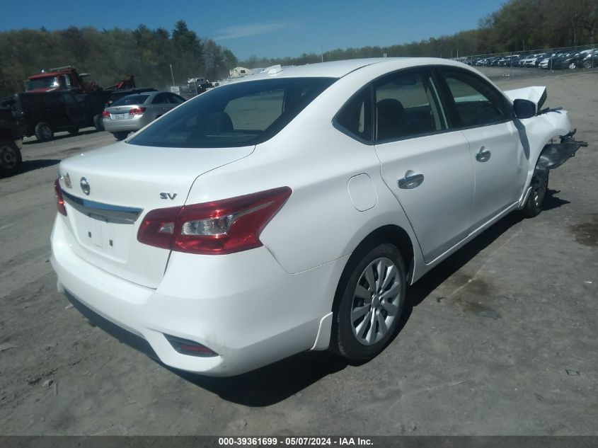 2016 Nissan Sentra Sv VIN: 3N1AB7AP3GY308768 Lot: 39361699