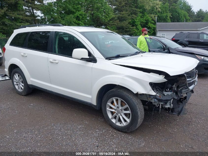 2016 Dodge Journey Sxt VIN: 3C4PDDBG4GT196638 Lot: 39361701