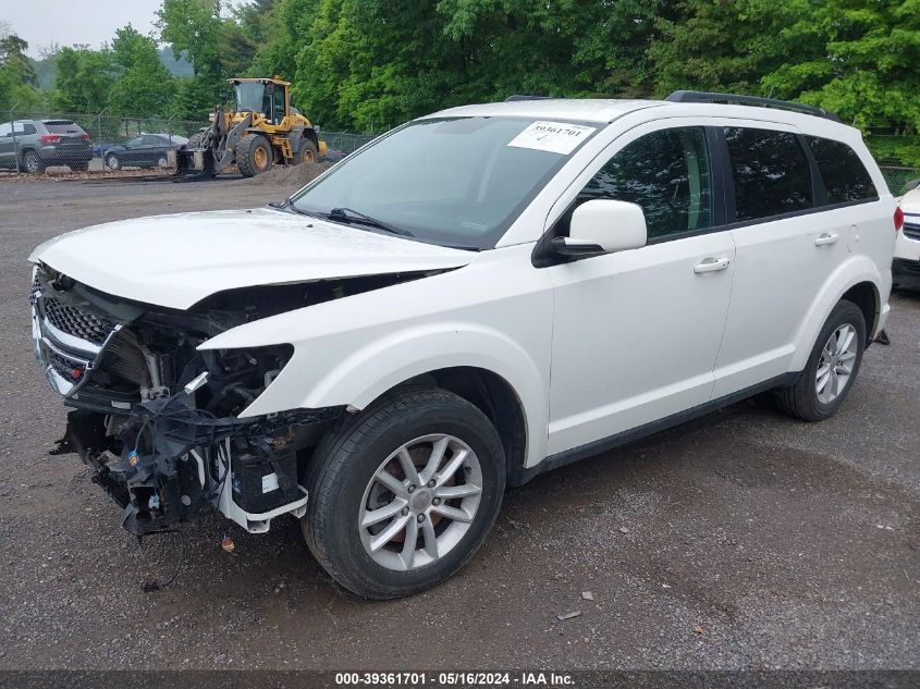 2016 Dodge Journey Sxt VIN: 3C4PDDBG4GT196638 Lot: 39361701