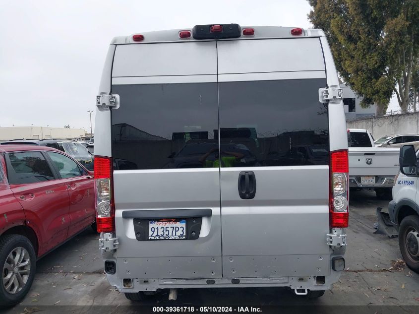 3C6TRVDG6KE529140 2019 Ram Promaster 2500 High Roof 159 Wb