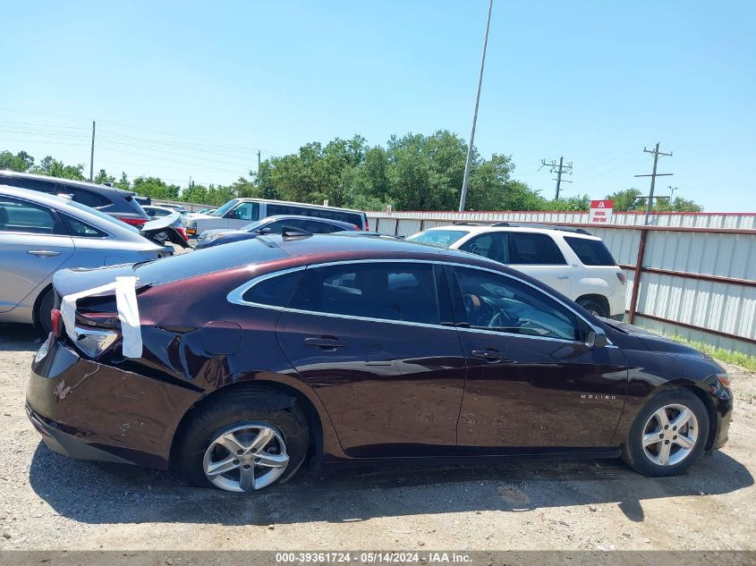 2021 Chevrolet Malibu Fwd Ls VIN: 1G1ZB5ST1MF063965 Lot: 39361724