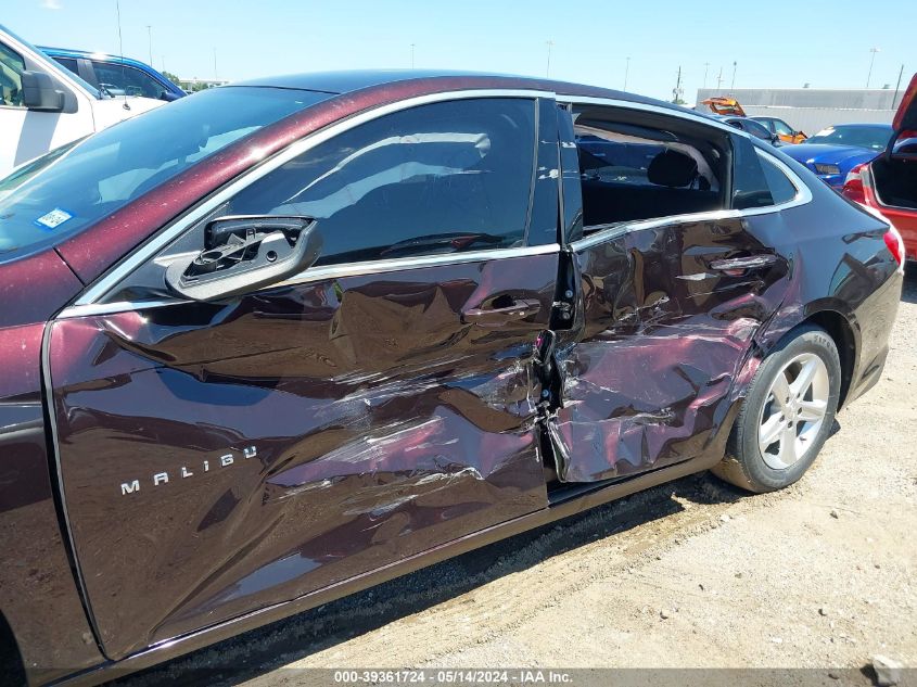 2021 Chevrolet Malibu Fwd Ls VIN: 1G1ZB5ST1MF063965 Lot: 39361724