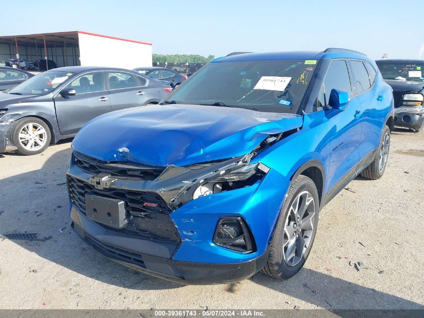 2020 Chevrolet Blazer Fwd Rs VIN: 3GNKBERS3LS592860 Lot: 39361743