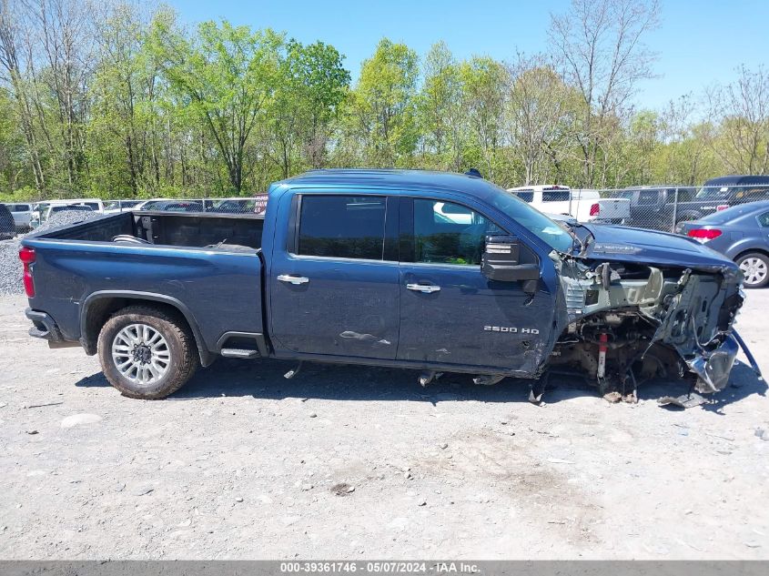 2021 Chevrolet Silverado 2500Hd 4Wd Standard Bed High Country VIN: 1GC4YREYXMF266920 Lot: 39361746