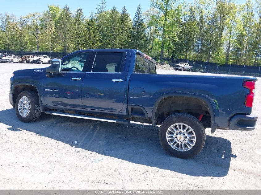 2021 Chevrolet Silverado 2500Hd 4Wd Standard Bed High Country VIN: 1GC4YREYXMF266920 Lot: 39361746