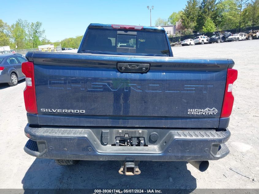 2021 Chevrolet Silverado 2500Hd 4Wd Standard Bed High Country VIN: 1GC4YREYXMF266920 Lot: 39361746