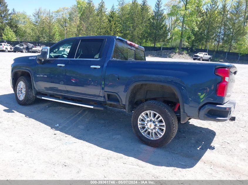 2021 Chevrolet Silverado 2500Hd 4Wd Standard Bed High Country VIN: 1GC4YREYXMF266920 Lot: 39361746