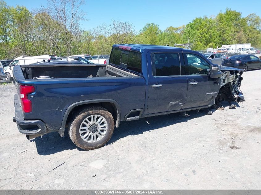 2021 Chevrolet Silverado 2500Hd 4Wd Standard Bed High Country VIN: 1GC4YREYXMF266920 Lot: 39361746