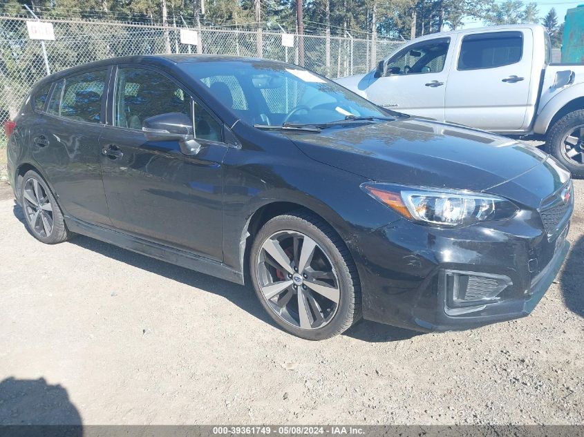 2017 SUBARU IMPREZA SPORT - 4S3GTAM60H3709841