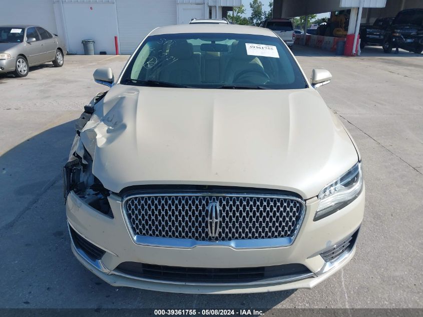 2018 Lincoln Mkz Reserve VIN: 3LN6L5E95JR600113 Lot: 39361755