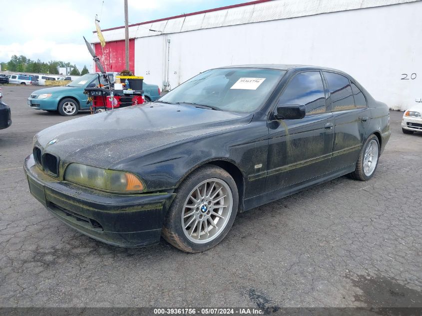 2002 BMW 540Ia VIN: WBADN63442GM74755 Lot: 39361756