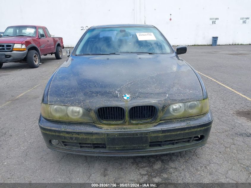 2002 BMW 540Ia VIN: WBADN63442GM74755 Lot: 39361756