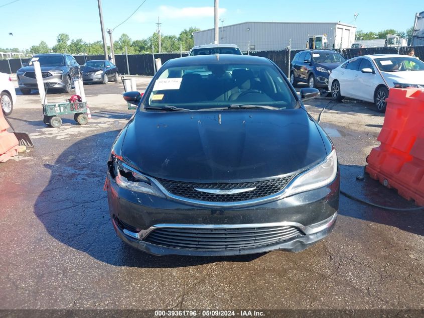 2015 Chrysler 200 Limited VIN: 1C3CCCAB3FN623926 Lot: 39361796