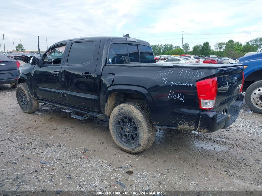 2016 Toyota Tacoma Sr VIN: 5TFAX5GN3GX062296 Lot: 39361800