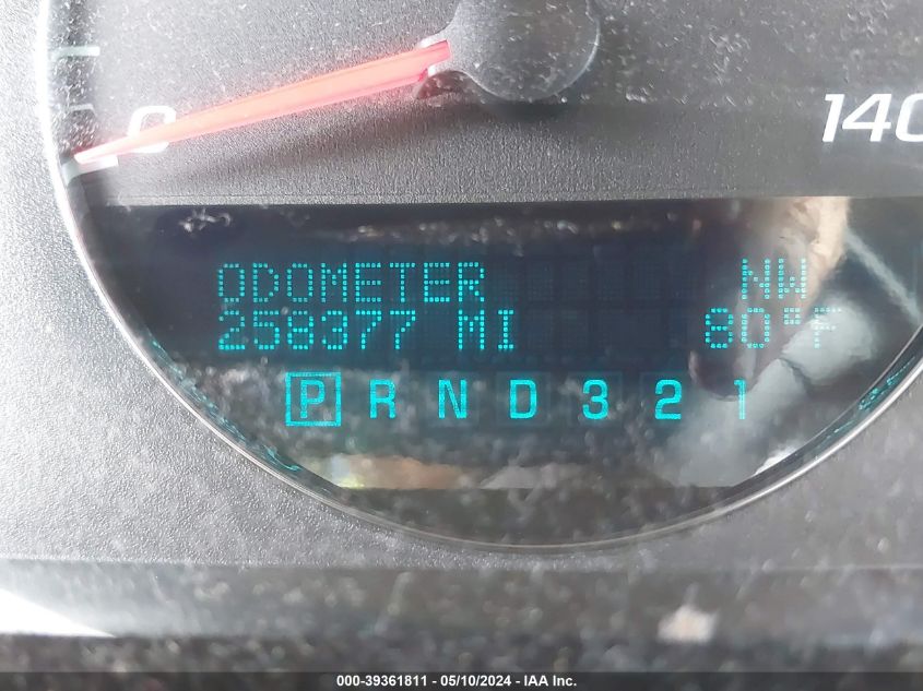 2010 Chevrolet Impala Lt VIN: 2G1WB5EK4A1117722 Lot: 39361811