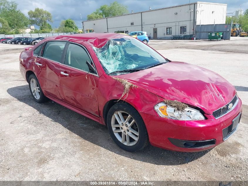 2013 Chevrolet Impala Ltz VIN: 2G1WC5E38D1132217 Lot: 39361814