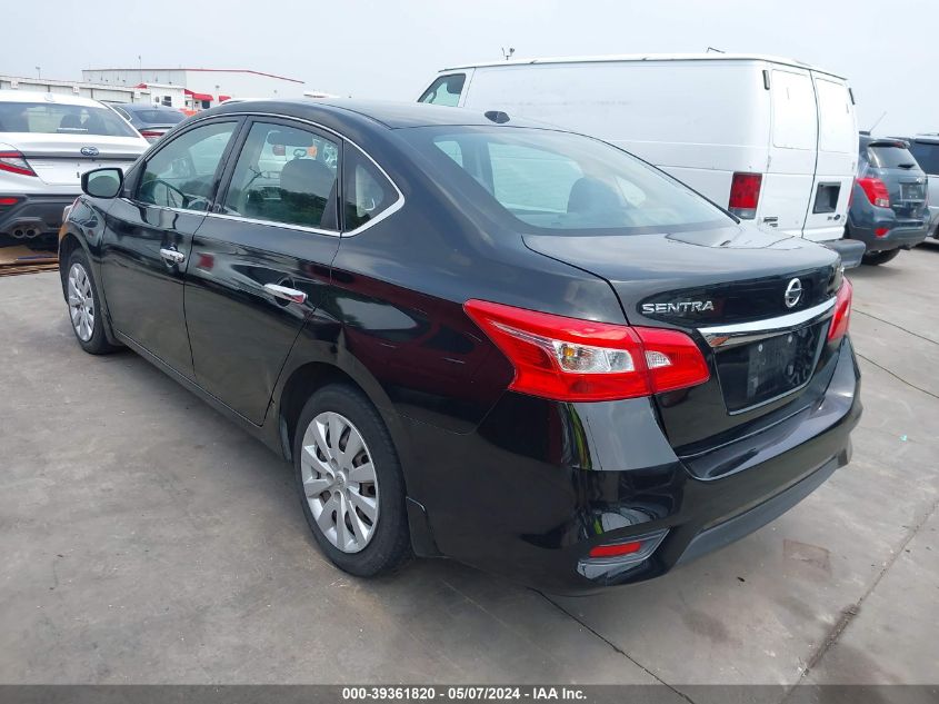 2017 Nissan Sentra Sv VIN: 3N1AB7AP1HL710609 Lot: 39361820