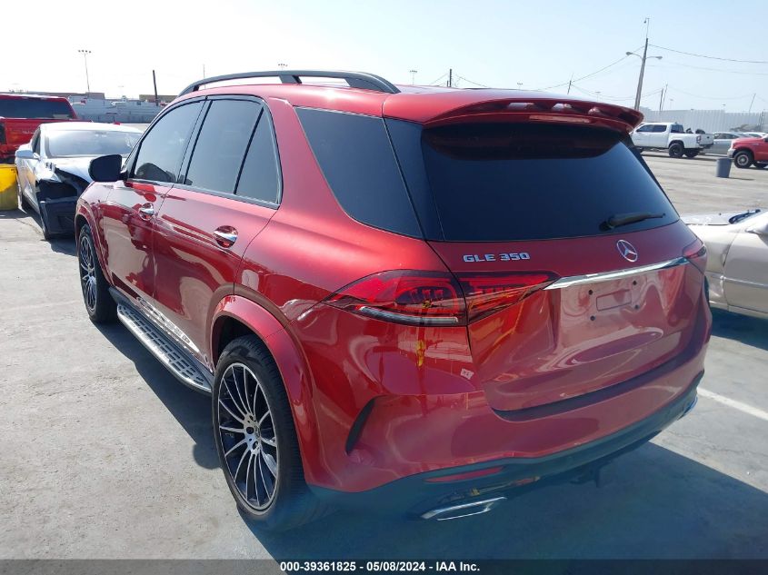 2021 Mercedes-Benz Gle 350 VIN: 4JGFB4JB6MA552531 Lot: 39361825