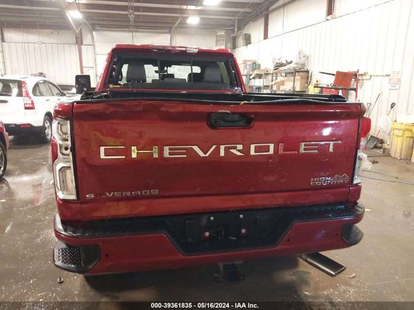 2020 Chevrolet Silverado 2500Hd 4Wd Standard Bed High Country VIN: 1GC4YRE71LF146817 Lot: 39361835